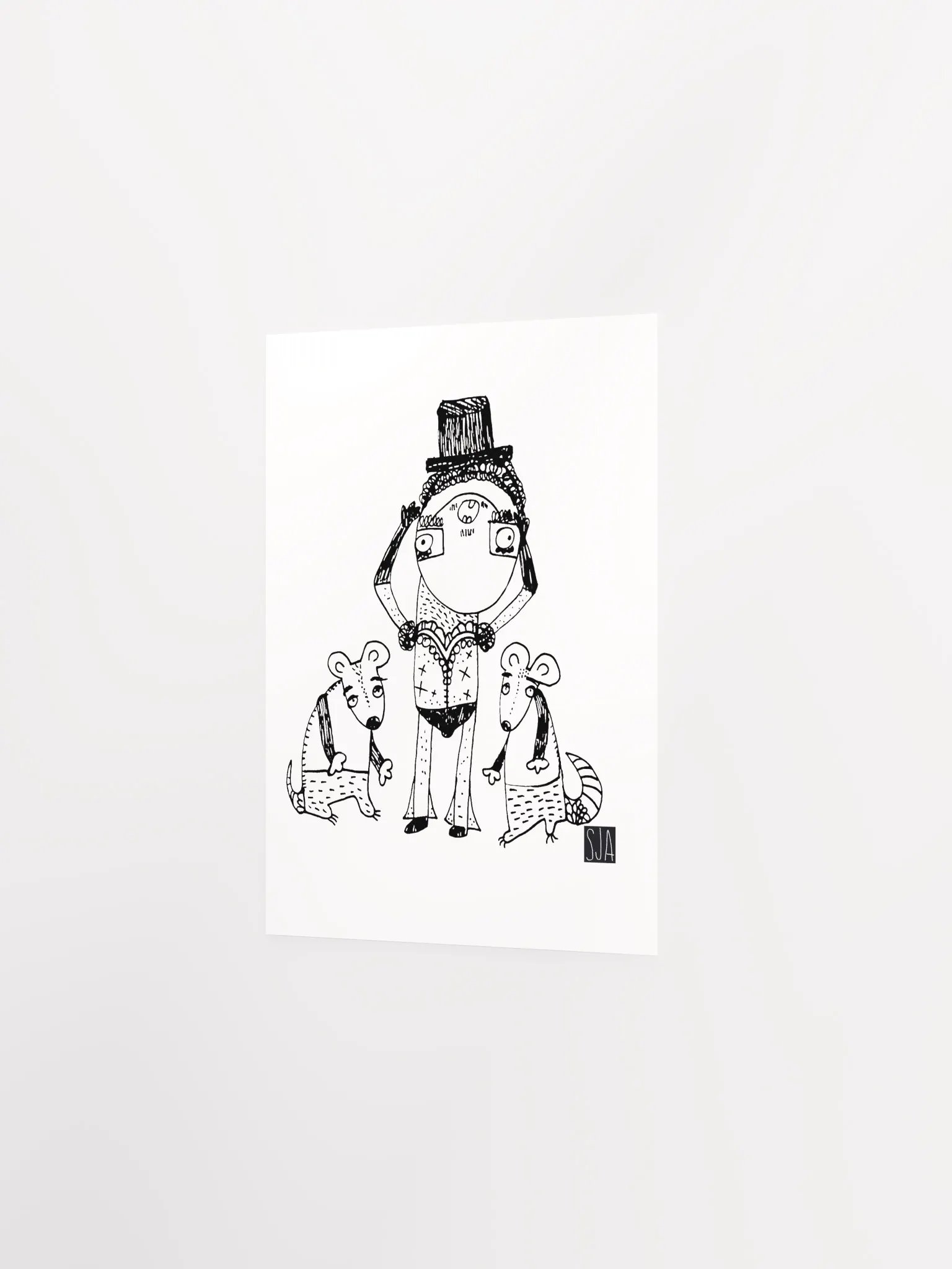 Fancy Dancer with Rat Boy Pals matte poster product image (10)
