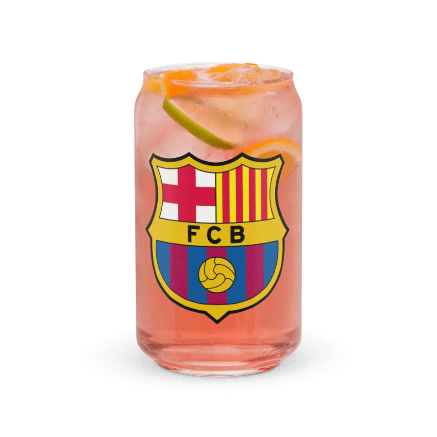 Barcelona Soccer Team - Can-Shaped Glass product image (7)