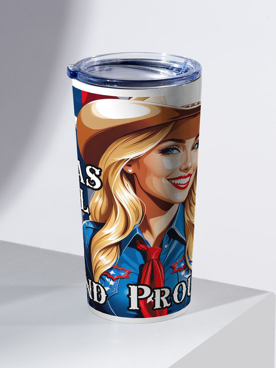 Texas Girl 20 oz Stainless Steel Tumbler - V3 product image (3)