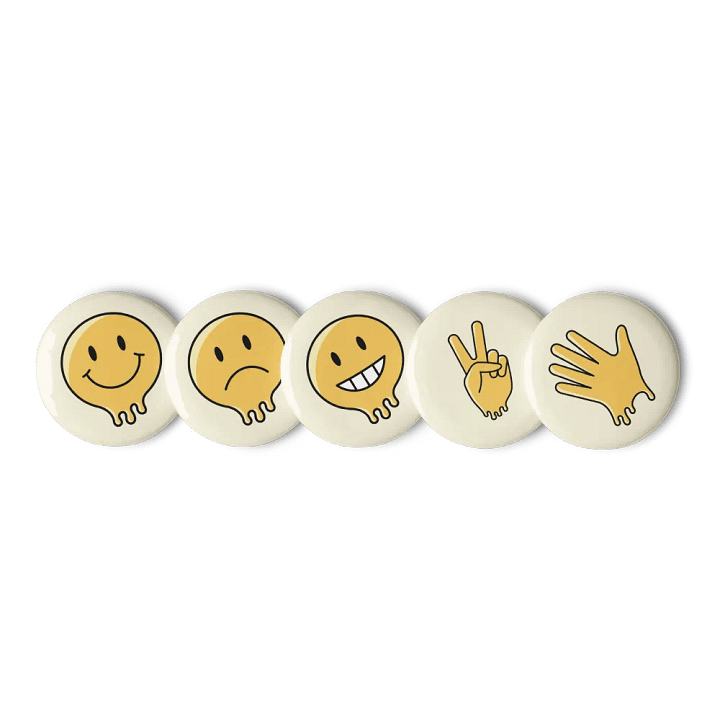 Melting Smiles Pin Set product image (1)
