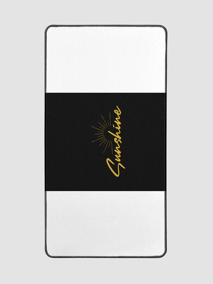 Golden Sunshine Radiance Desk Mat product image (2)
