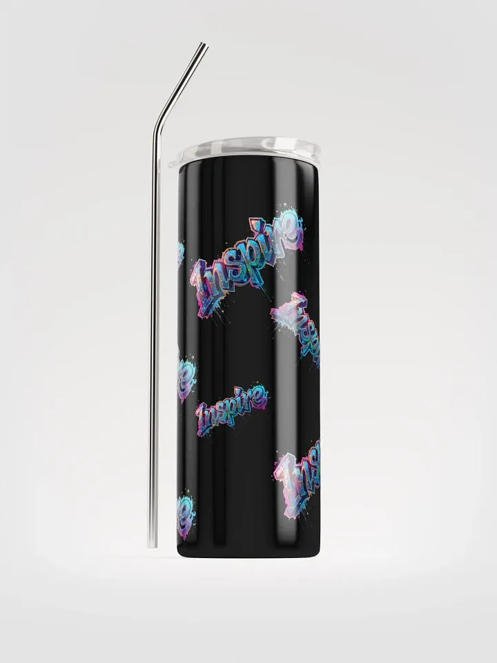 Inspirational Vibes Stainless Steel Tumbler product image (1)