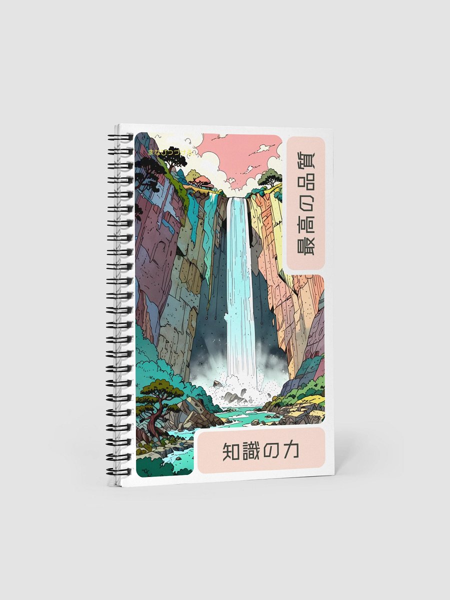 Waterfall Spiral Notebook product image (1)