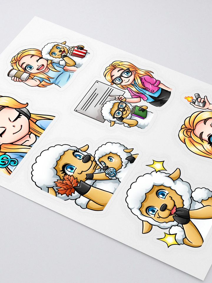 Melissa Emote Stickers Set 5 product image (2)