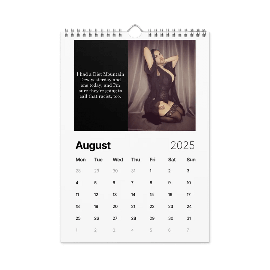 The VanceTrap Pin-Up Calendar product image (3)