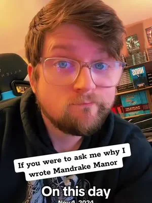 Inherited magic.  A secret neighborhood.  An evil Homeowners Association. Recent grad Mathias Mandrake doesn’t expect to inherit a magical manor—or the rules that come with it. The home sits deep in a hidden neighborhood where every house hides something enchanted and everyone knows your business. When Mat moves in with his best friend Frankie, who’s left behind a trail of midnight trysts, and August, a writer chasing the quiet life, the trio discover that magic doesn’t fix life’s mess—it makes it weirder, warmer, and a little more sparkly. Mandrake Manor blends queer found family and sharp suburban humor in a world that feels like Practical Magic meeting Schitt’s Creek. Reviewers call it “whimsical, heartfelt, and laugh-out-loud funny” and “the cozy queer fantasy I didn’t know I needed.” Perfect for readers searching: 	•	books like Legends & Lattes or The Very Secret Society of Irregular Witches 	•	queer cozy fantasy with found family 	•	fantasy books that feel like a warm hug 	•	witchy fantasy Available in ebook, paperback, hardcover, and audio. Search “Mandrake Manor” or visit the link in bio to step inside Henbane Hollow. #onthisday #CozyFantasy #queerbook #lgbtbooks #queerfantasy 