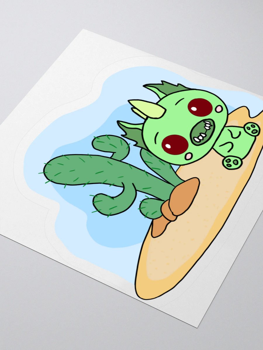 Juan the Chupacabra Cryptikids Sticker product image (7)