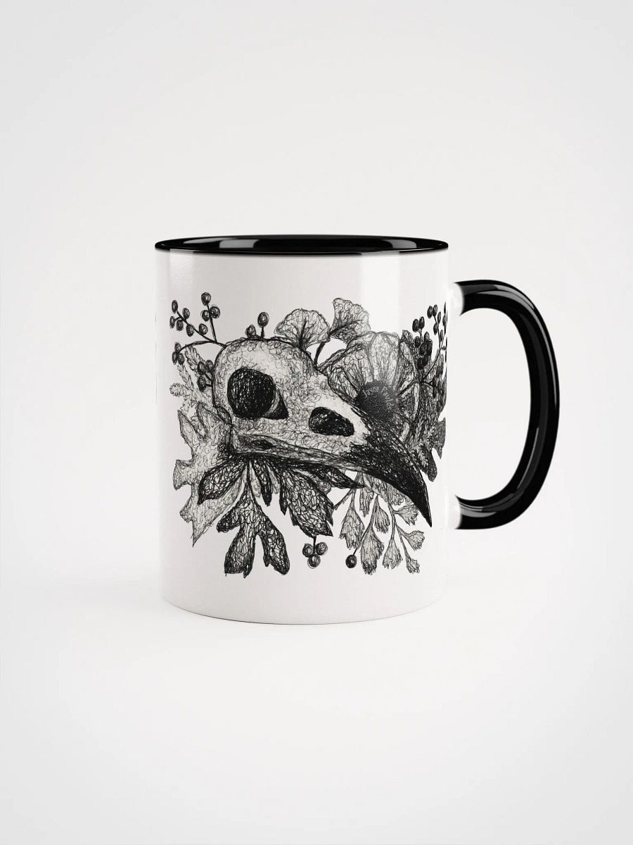 Raven Skull White Mug product image (2)