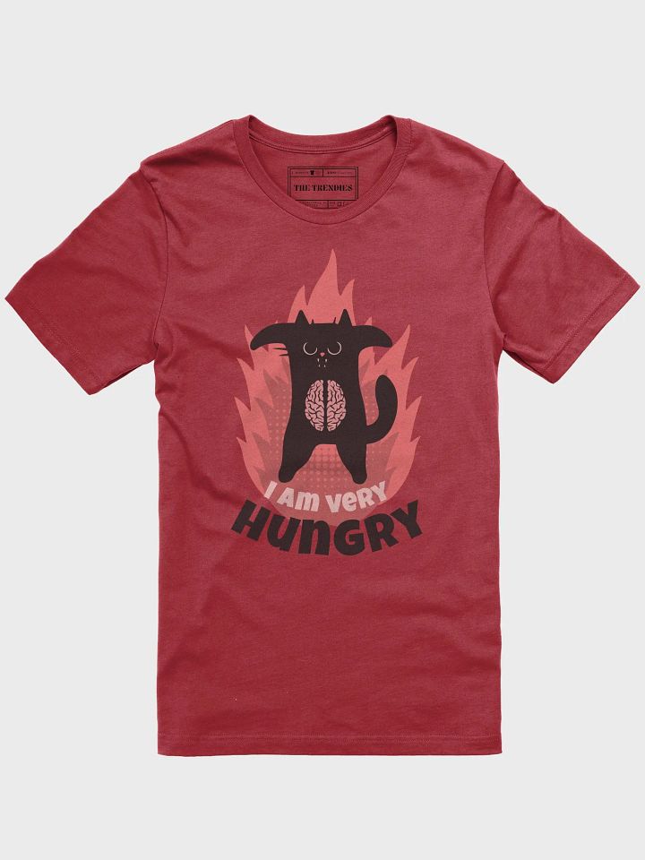 Hungry Mind Cat Graphic Tee product image (1)