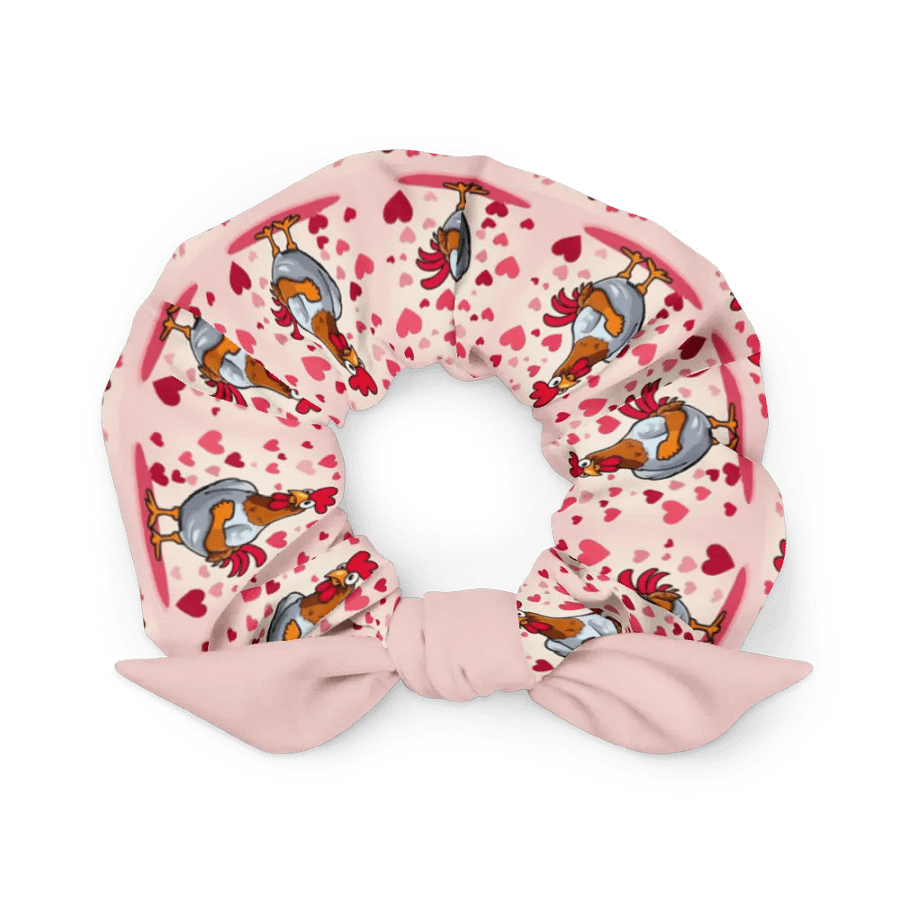Rooster Rendezvous All-Over Print Scrunchie product image (1)