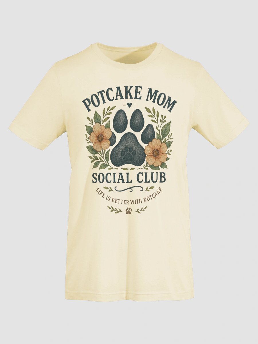 Potcake Mom Social Club T-Shirt product image (91)