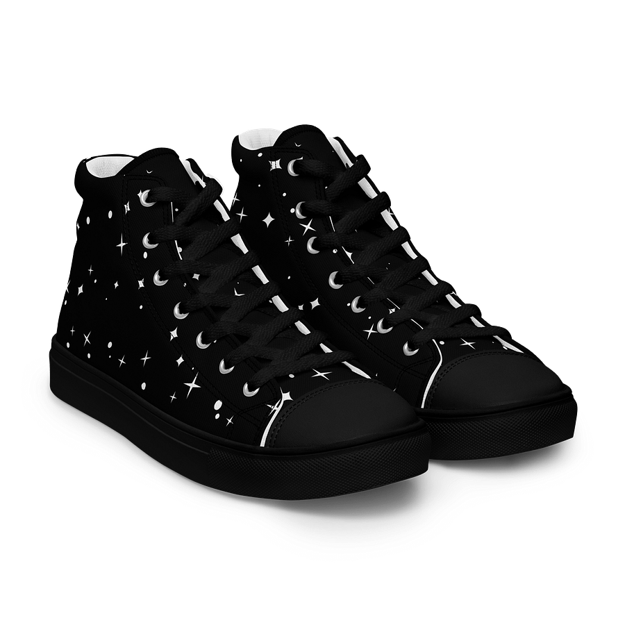Classic Vibes Men's High Top Canvas Shoes product image (11)