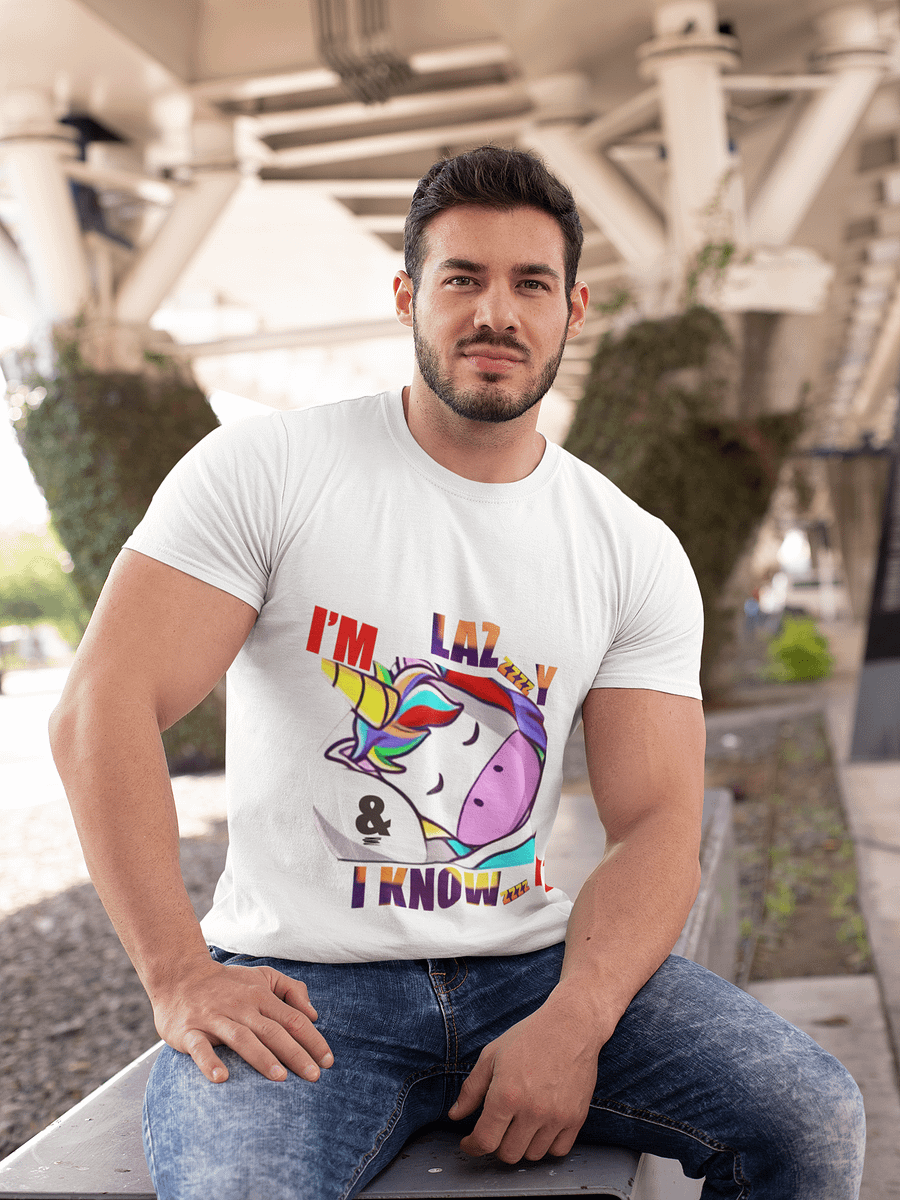I'm Lazy And I Knowzzzz It Tee - Regular Fit product image (3)