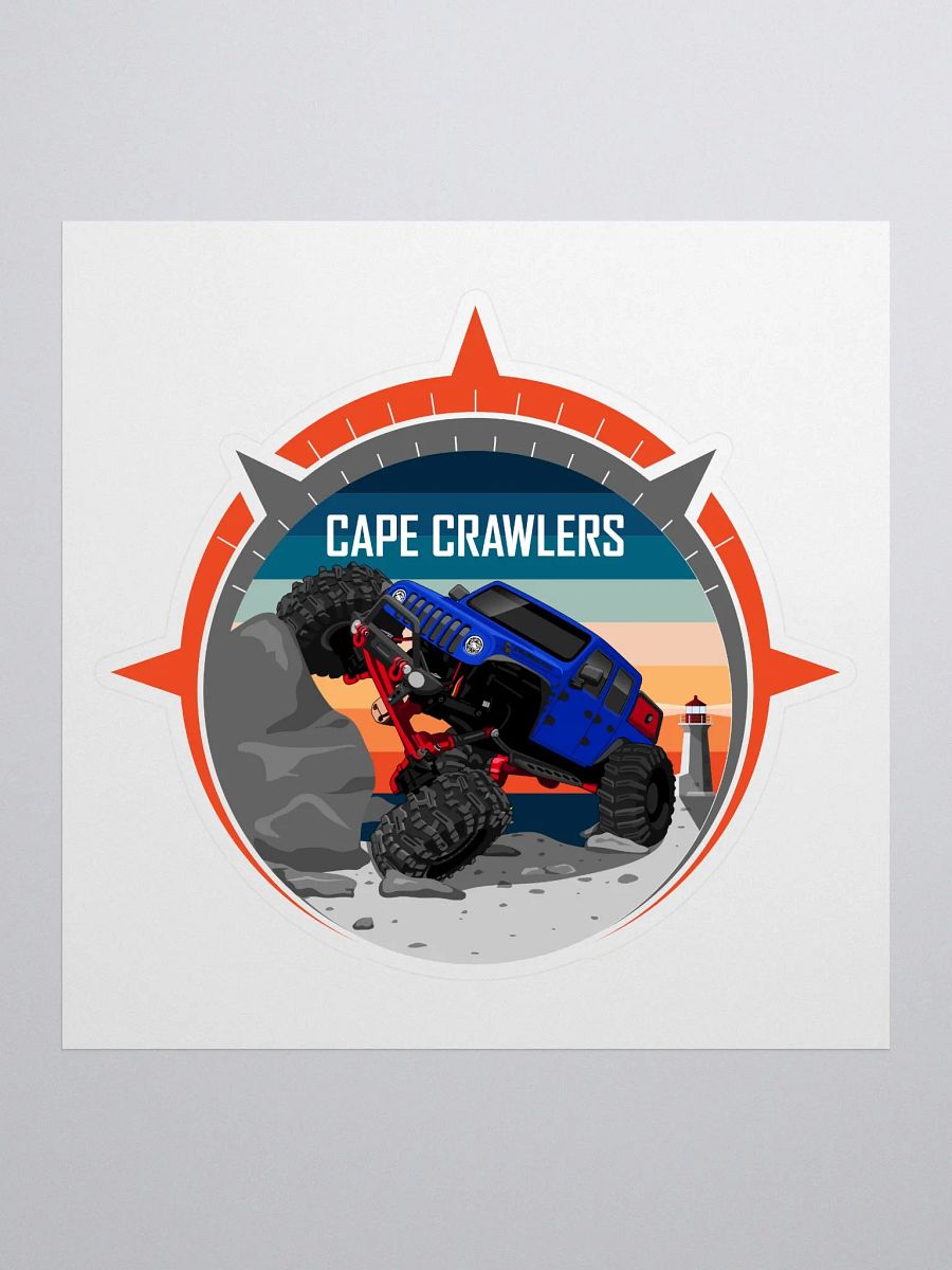 Compass Logo Sticker - Various Sizes product image (1)