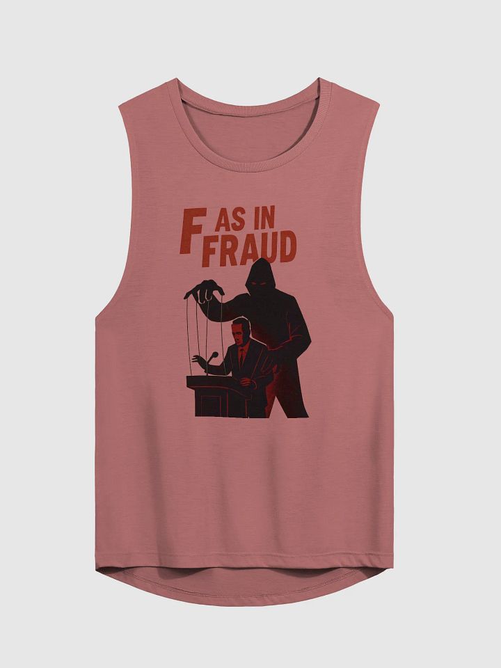 F as in fraud muscle tank product image (1)