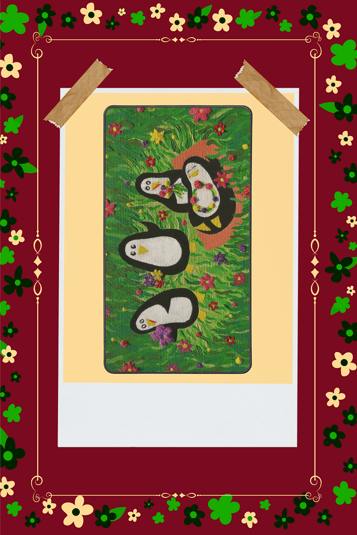Flower Party Desk Mat product image (2)
