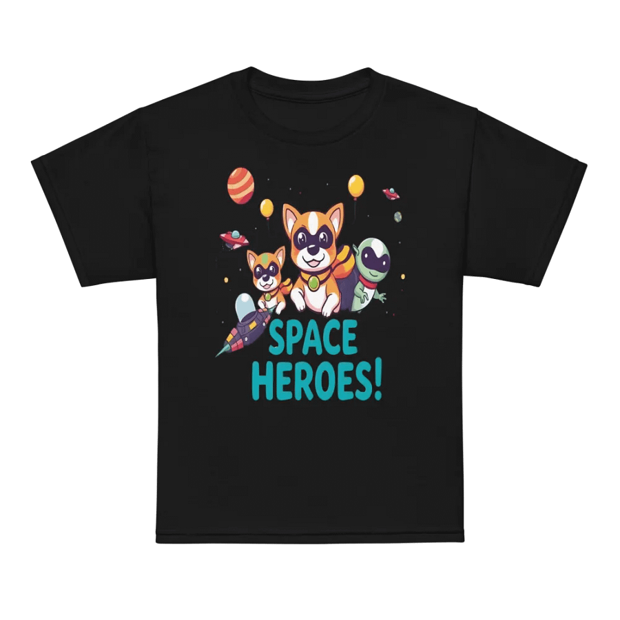 Space Heroes Galactic Adventure Kids' Tee product image (7)