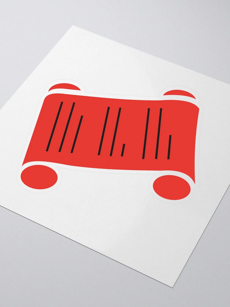 The Forbidden Scrolls Logo Sticker product image (3)