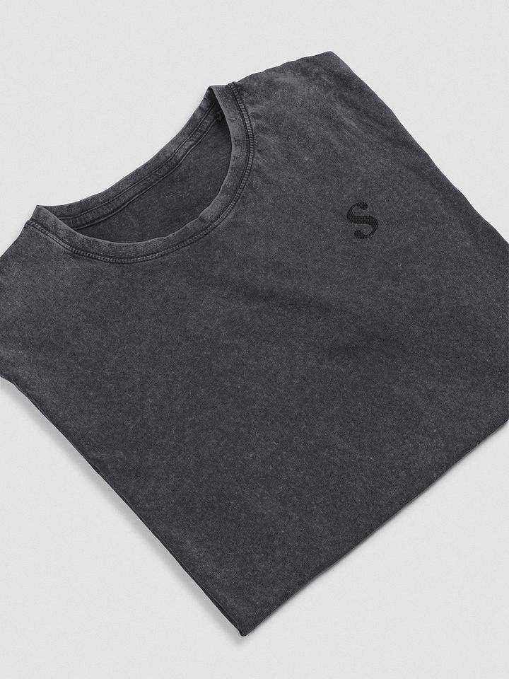 Husky Tee (black embroidered) product image (2)