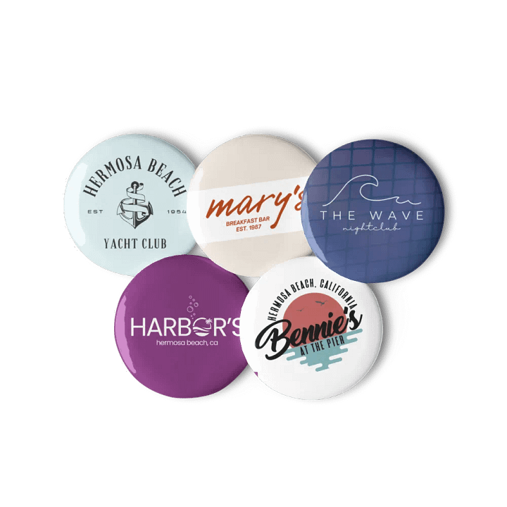 Hermosa Beach - Button Pack #1 product image (1)