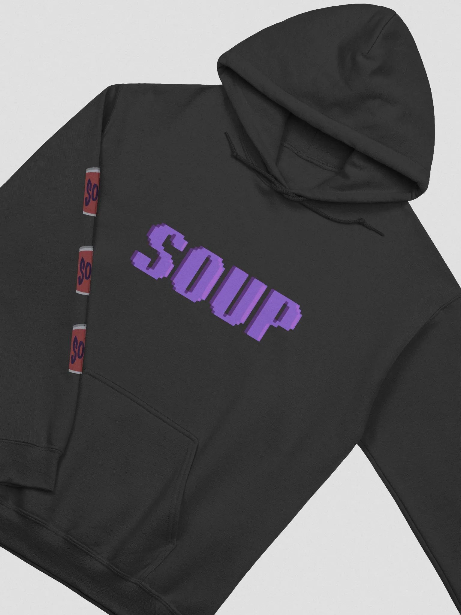 Retro Soup Hoodie - Purple Soup product image (3)