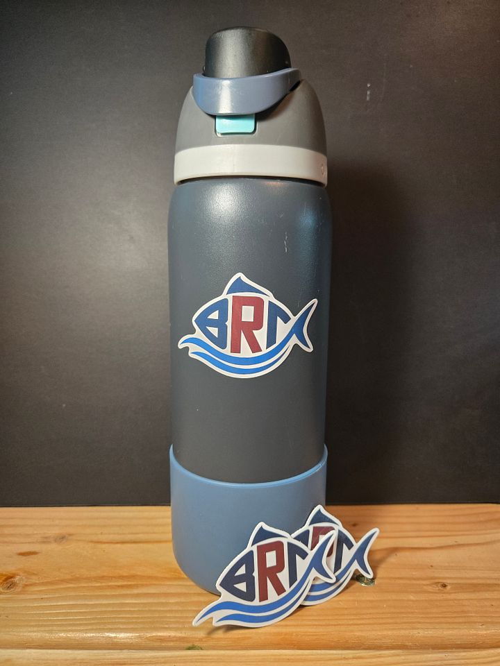 BigRedTera Weatherproof Vinyl Sticker - 3in product image (2)