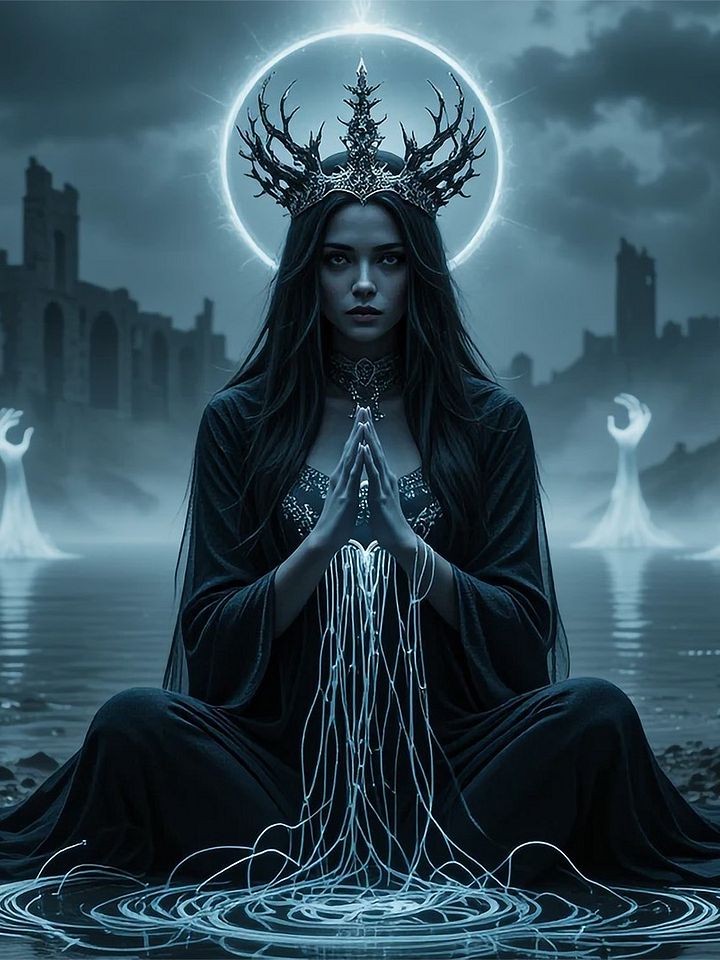 Morrígan – Prophecy and Fate – Celtic Goddess Meditation Music for Prophecy | 1-Hour of Meditation Music for Introspection product image (1)