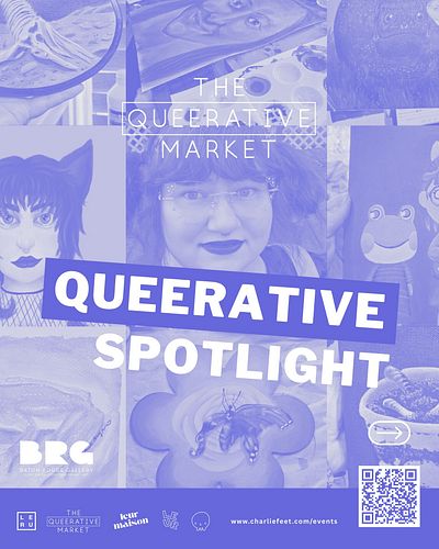 Queerative Spotlight: @lady_aethrias_charms
Twila Arrington
Lady Aethria Charms
Original Fine Art

