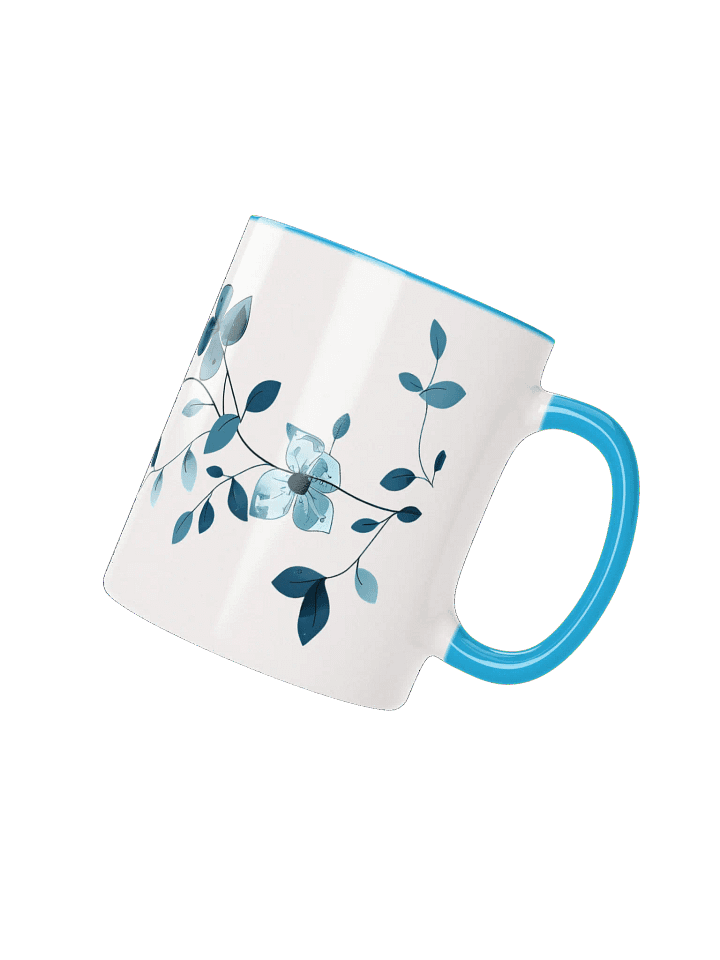 Blooming Blue Ceramic Mug product image (4)