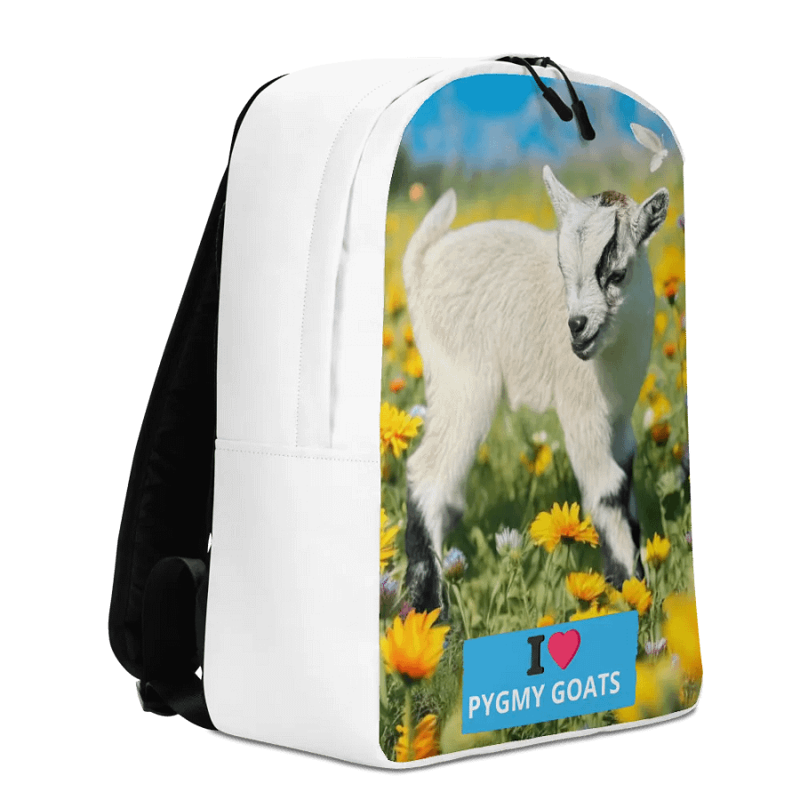 I LOVE PYGMY GOATS BACKPACK product image (3)