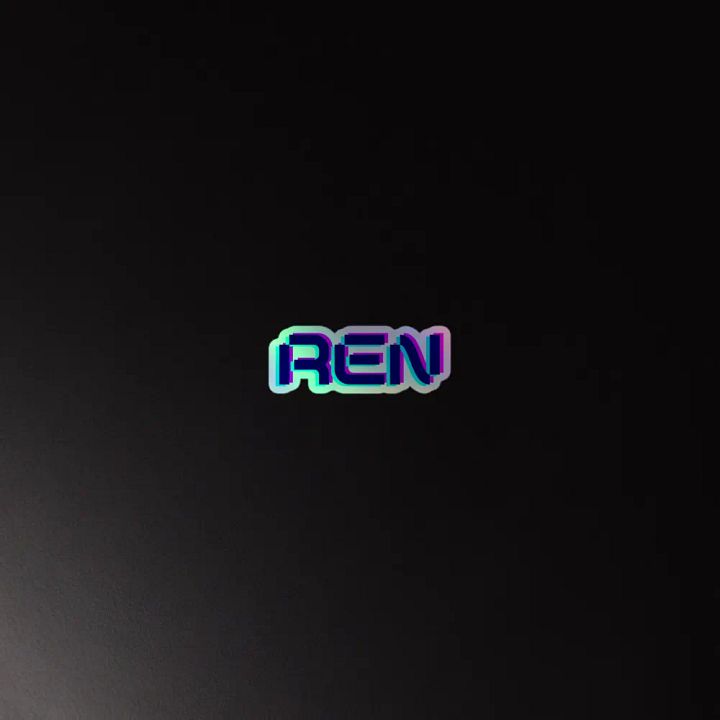 Ren Holographic Sticker product image (4)