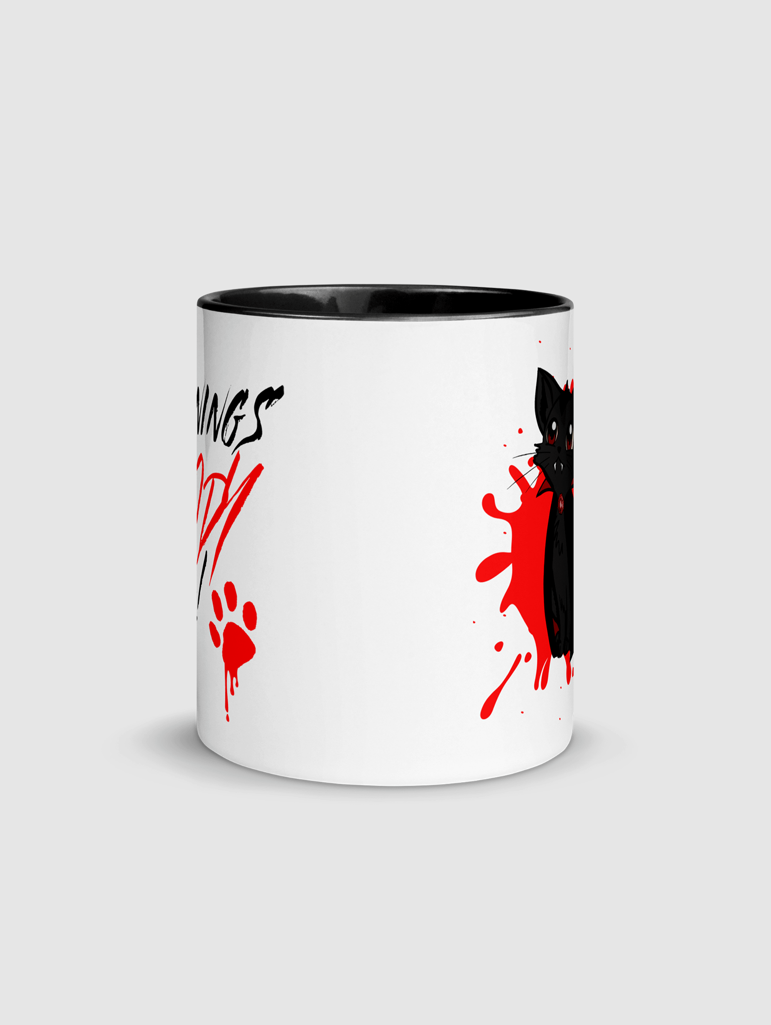 DaVinky the Vampire 'Mornings Bloody Suck' Mug product image (3)