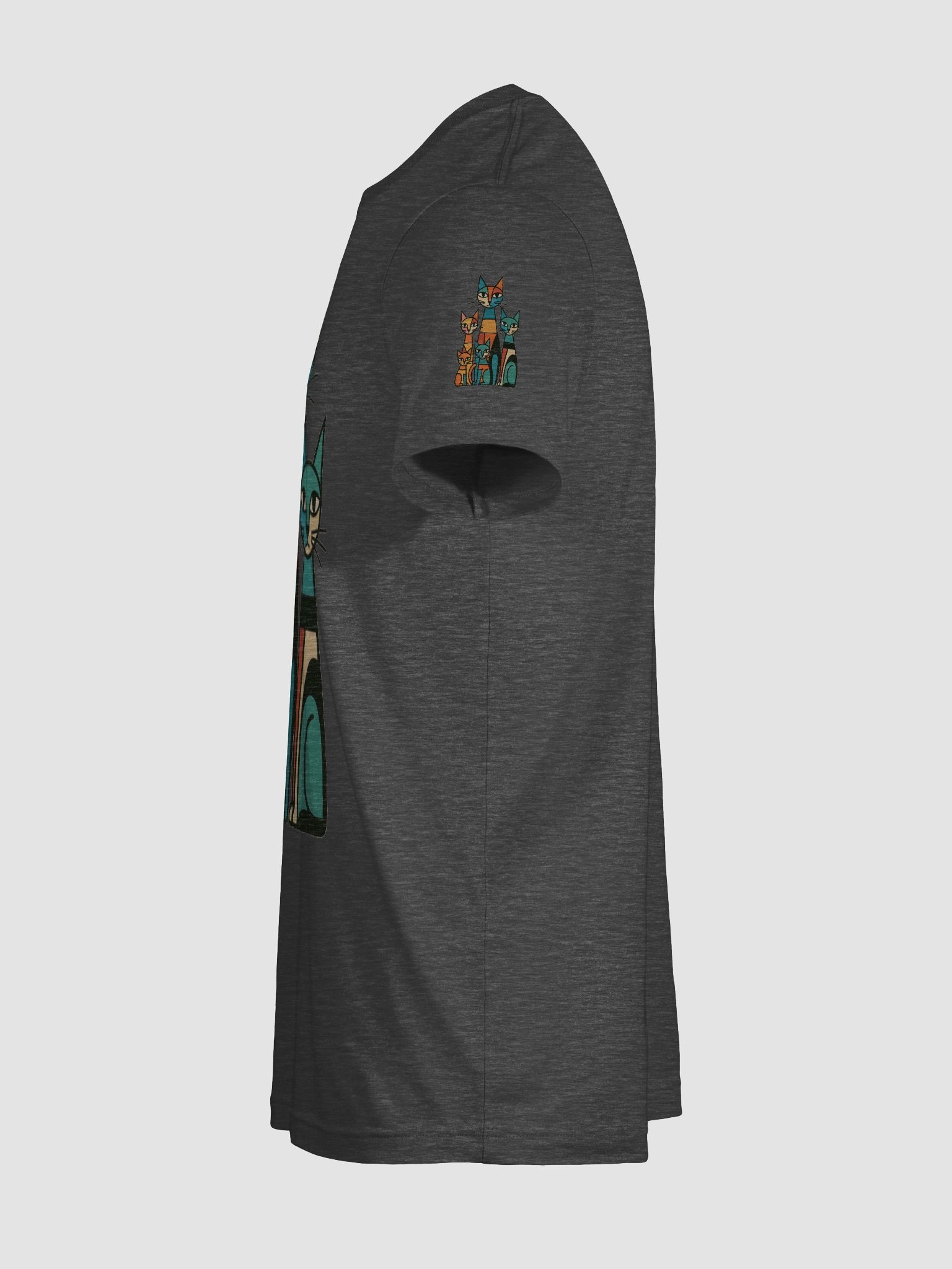 Geometric Felines Unisex T-Shirt product image (11)