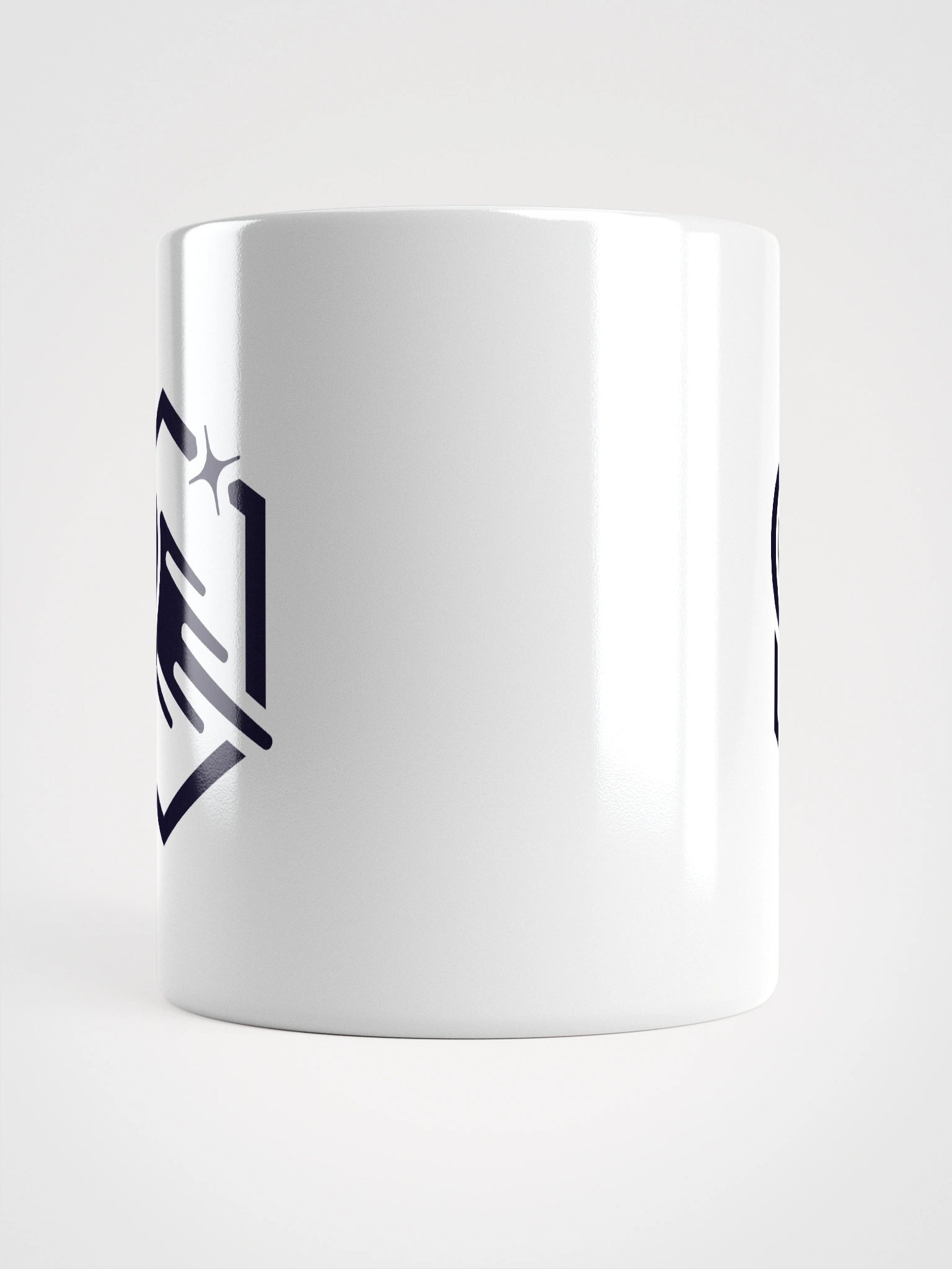 White Ceramic Mug (Dark Logo) product image (15)