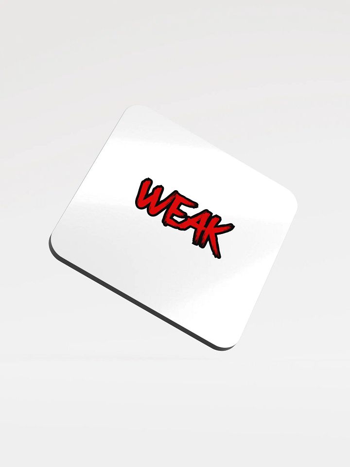WEAK Glossed Cork Coaster product image (1)
