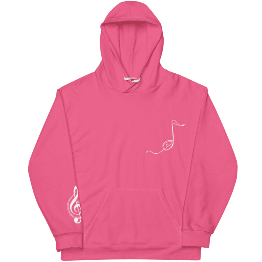 Band Geeks Rule Hoodie | Pink product image (5)