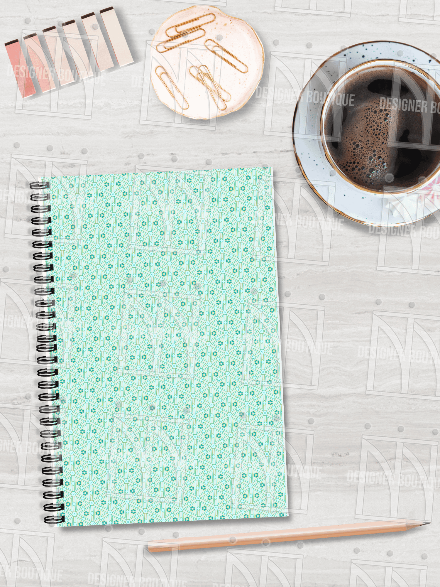 Hexagon Dot Notebook product image (1)