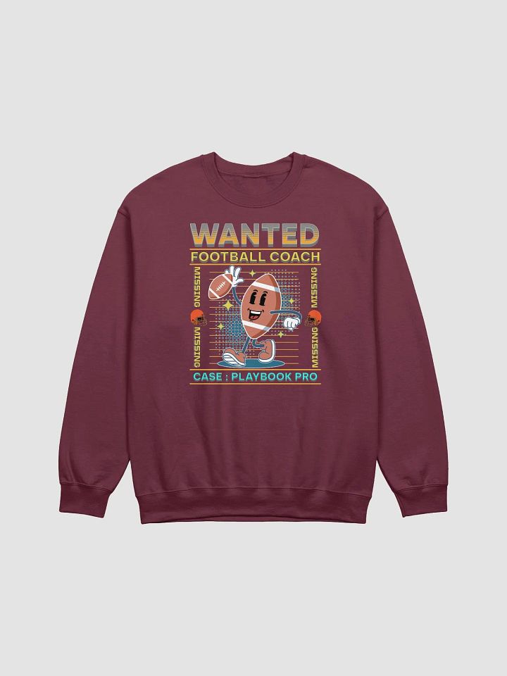Wanted Coach Football Crewneck Sweatshirt product image (7)