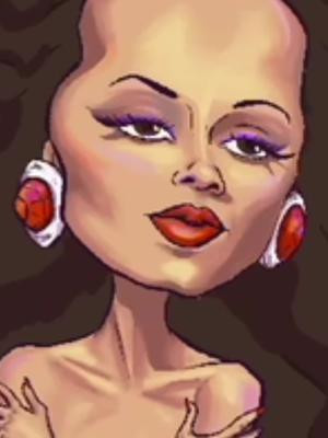 Drawing the incredible iconic Diana Ross for #caricatureresolution2024 #dianaross #timelapse 