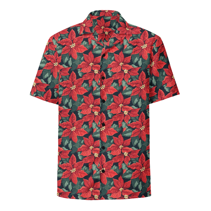 Straight To The Poinsettia Button-Down Shirt product image (1)