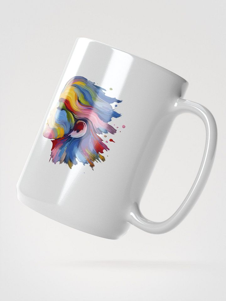 Vibrant Profile - White Glossy Mug product image (2)