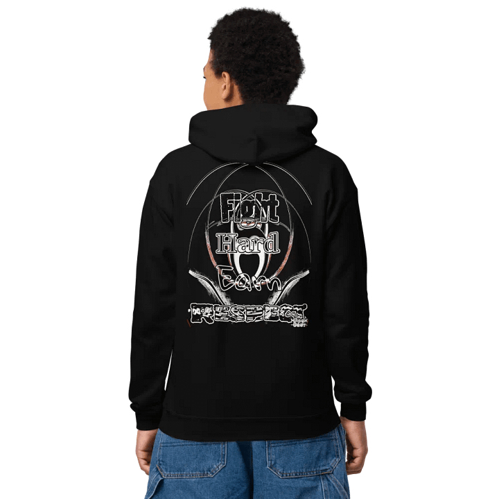 Fight Hard Earn Respect - Youth Heavy Blend Hoodie product image (1)