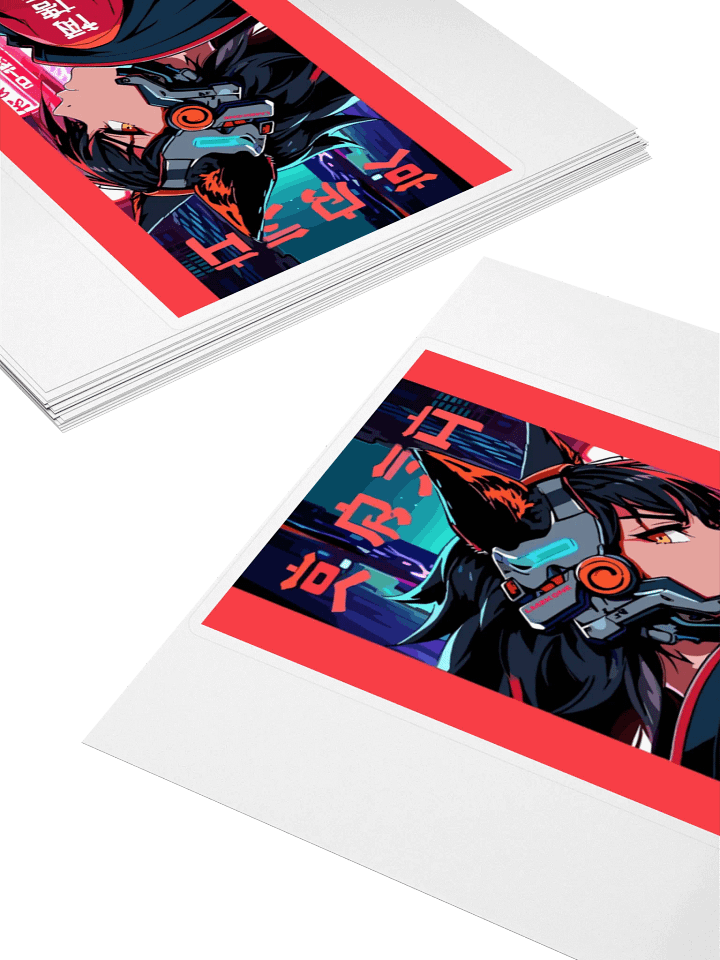 Neon City Cyberpunk Stickers product image (1)