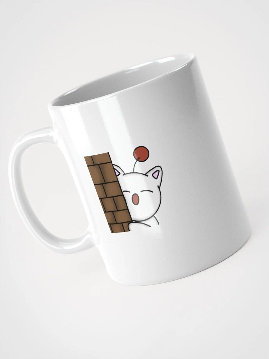 moogle peek white mug product image (2)