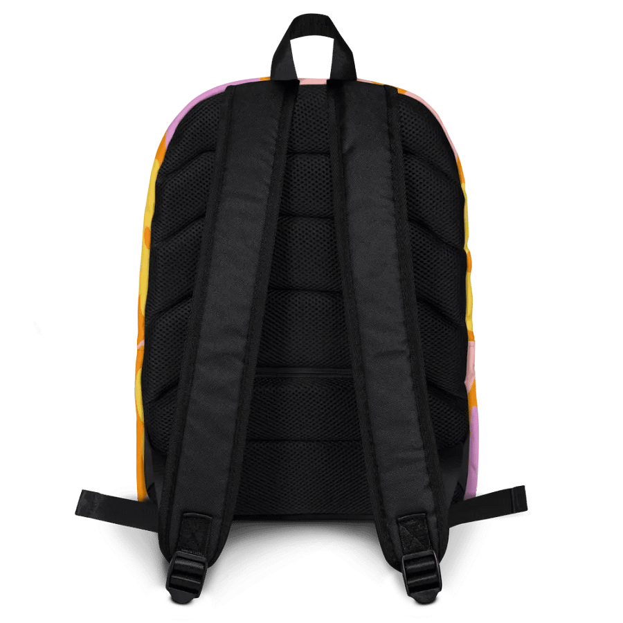 Cheerful Blooms All-Over Backpack product image (6)