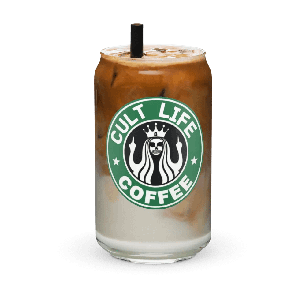 CULT LIFE COFFEE CAN GLASS product image (1)