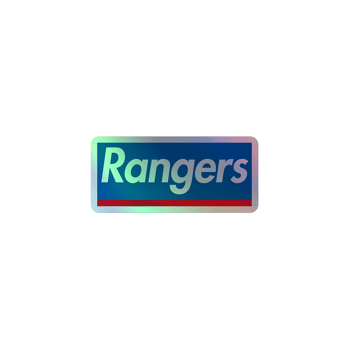 UBC "Rangers Box" Holo Sticker product image (1)