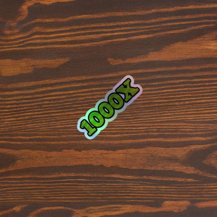 1000X HOLO STICKER product image (3)
