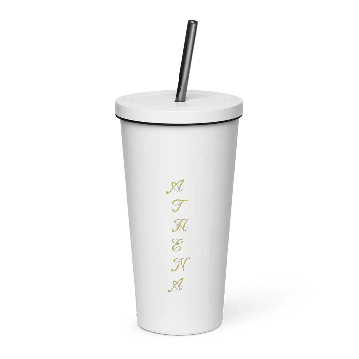 Athena Insulated Tumbler w/ Straw product image (2)