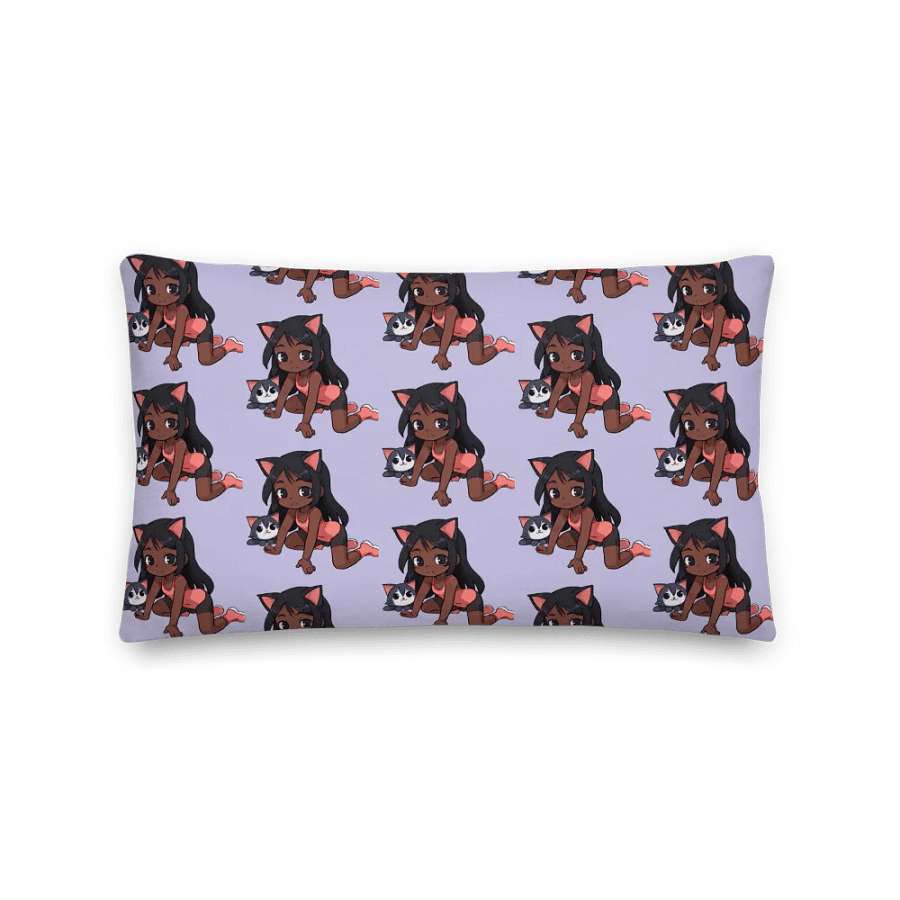 Cat-Eared Dreamer Premium Pillow product image (2)